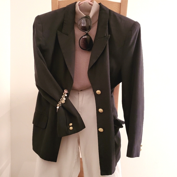 Rene Rowan | Vintage Ribbed Lambswool Turtleneck - Picture 1 of 5